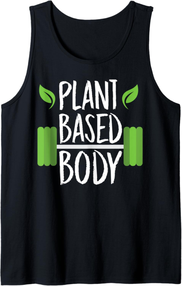Vegan Workout Gift Design For Plant Protein Based Body Tank ... - Image 2